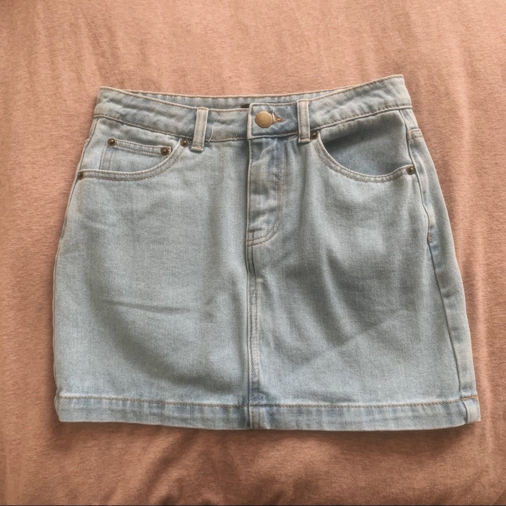 denim skirt